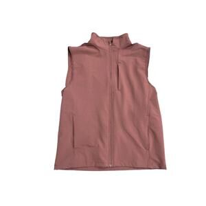 32 Degree Heat Tech Vest 1/4 Zip Mock Neck Pockets Large Athletic Wear Sporty